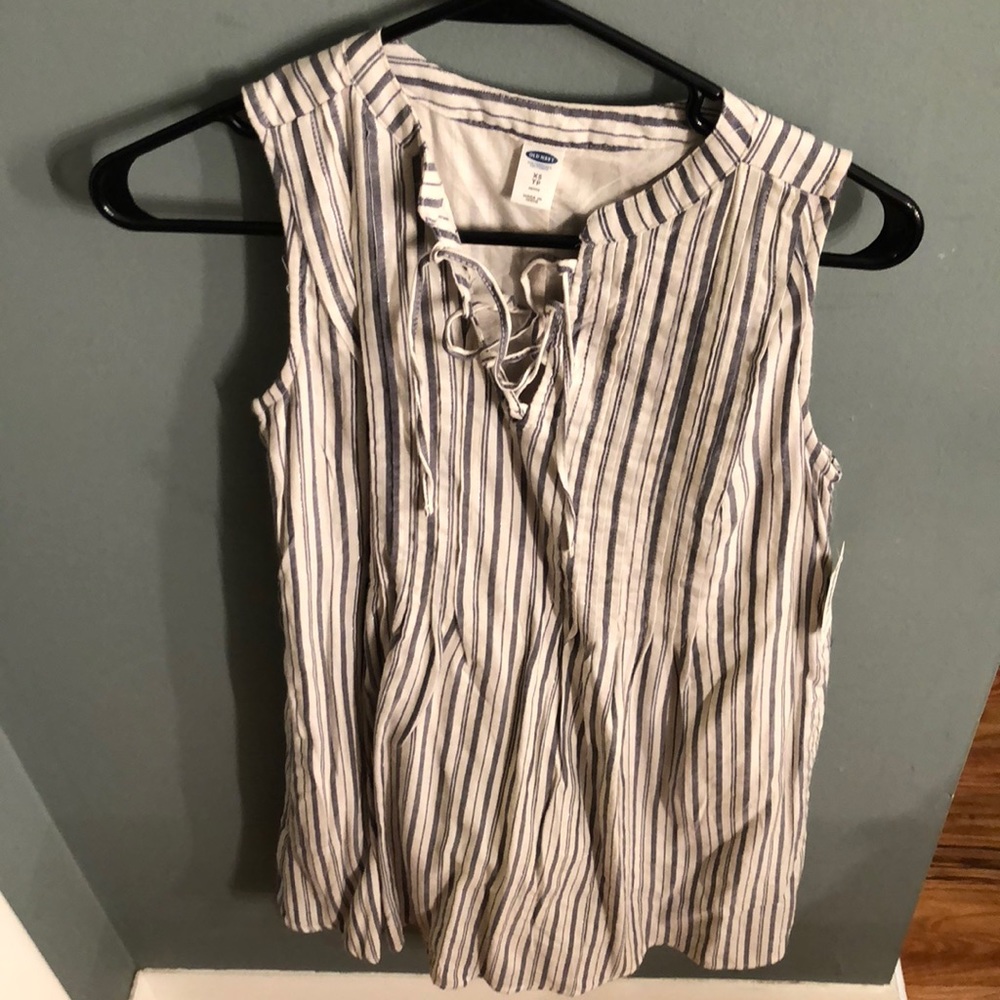 Old navy stripe swing dress
